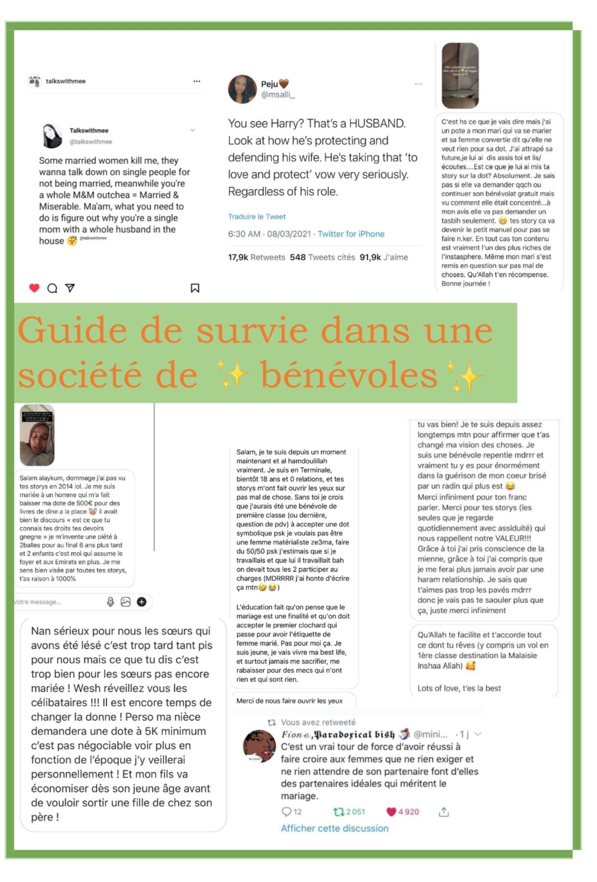 Guide de survie dans une société de bénévoles